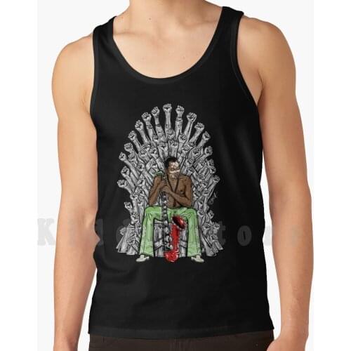 Music Is The Weapon tank tops vest 100% Cotton Fela Felakuti Felabration Blackpower Powertothepeople Popculture Music