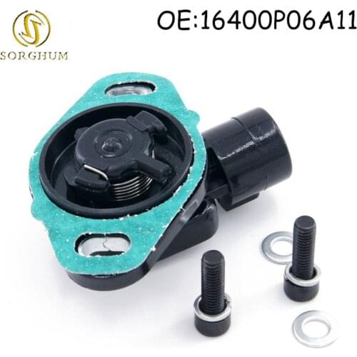 New 16400P0AA50 16400P06A11 TPS Front Throttle Position Sensor 911753 for Honda Accord Civic CR-V CRX Prelude Acura Integra