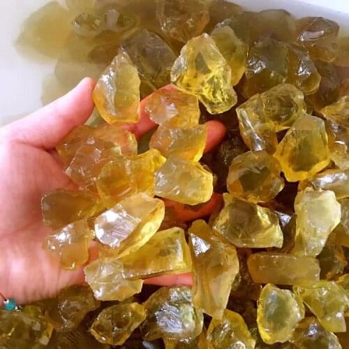 100g wholesale Natural citrine crystal nunatak ore energy nunatak sculpture decoration lucky