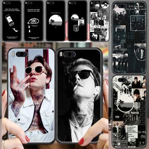 The Neighbourhood NBHD Phone case For Xiaomi Mi Max Note 3 A2 A3 8 9 9T 10 Lite Pro Ultra black art funda fashion Etui pretty