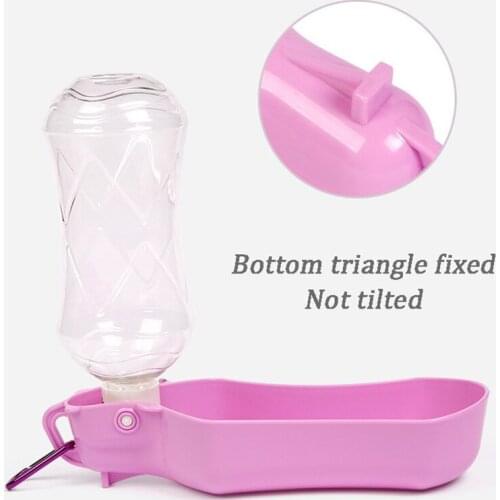Dog Portable Water Bottle Pet Outdoor Travel Feeder Dog Feeding Water Puppy Accessories Travel Supplies Cat Water Bottle