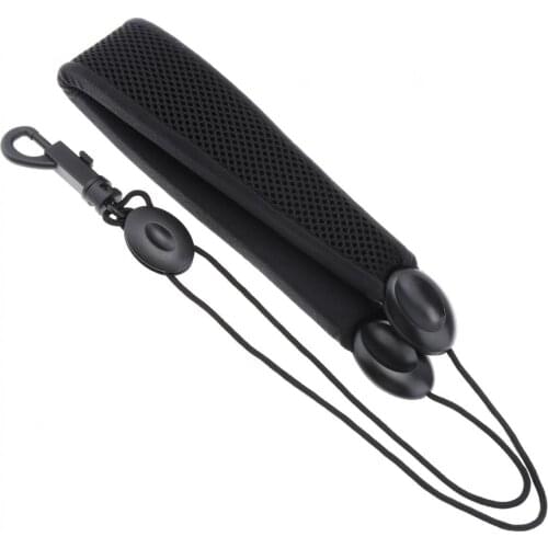 Adjustable Black Saxophone Neck Strap Sponge Filling Padded Single Shoulder Strap for Alto Tenor Soprano Saxophone