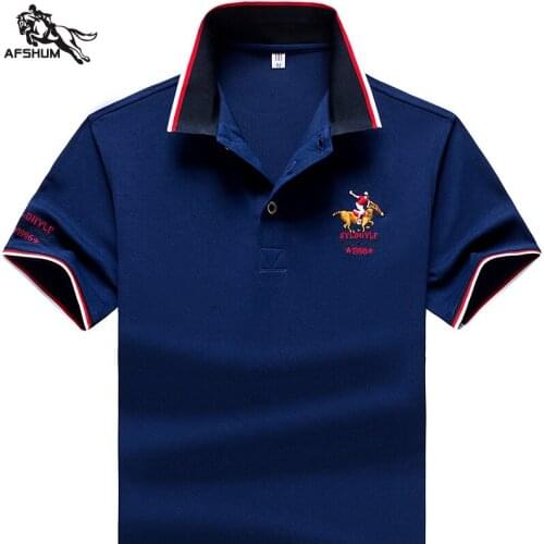 Summer polo shirt men short sleeve polo shirt 95% synthetic embroidery mens polo shirt fashion casual mens New slim tops 1732