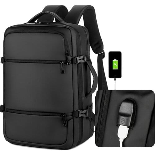 Mens backpack waterproof 15.6 inch Business Laptop Backpack school travel bag USB charging Backpack Large capacity new Mochila