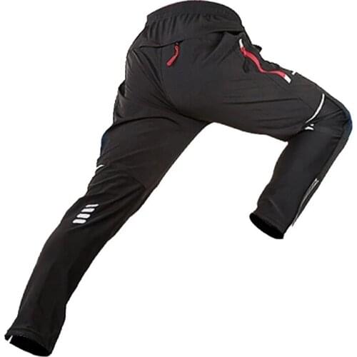 Comfortable Cycling Mens Quick-drying Trousers Black Outdoor Riding Sunscreen New Sports Equipment Mountain Bike Pants Men