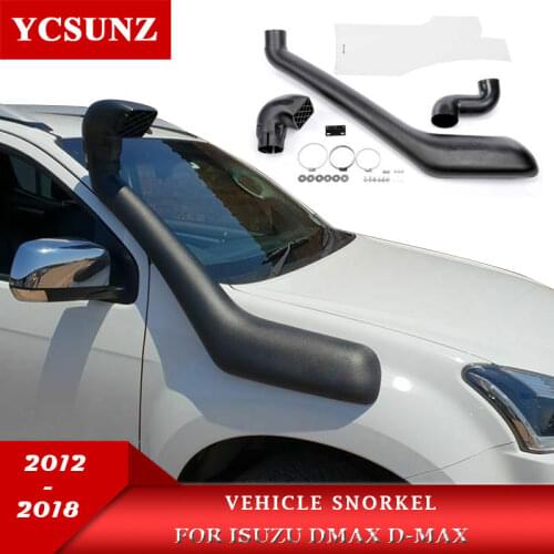 Air intake snorkel For Isuzu dmax D-max 2012 2013 2014 2015 2016 2017 2018 2019 vehicle snorkel parts 4x4 trucks accessories