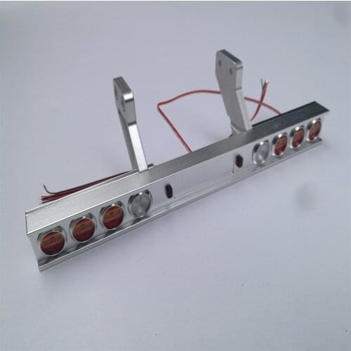 Replacement Taillight Carriage Truck Metal Taillight Modified Light for Tamiya 1/14 Scale Tractor 56319 56330 RC Car Spare Parts