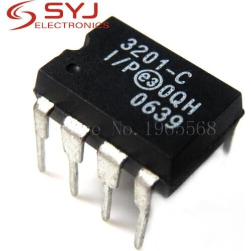 1pcs/lot MCP3201-BI-P MCP3201-CI/P MCP3201 DIP-8 In Stock