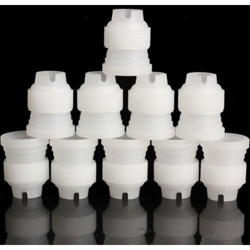 10pcs/lot Small Size Coupler Adaptor Cake Flower Pastry Decoration Tool Icing Piping Nozzle Bag Hot Sale