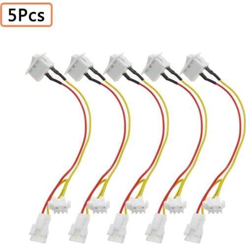5Pcs Gas Water Heater Parts Hot Cold Switch Spare Replacement Parts 6A 250V 10A 125V Small On-off Control Home Appliance Parts