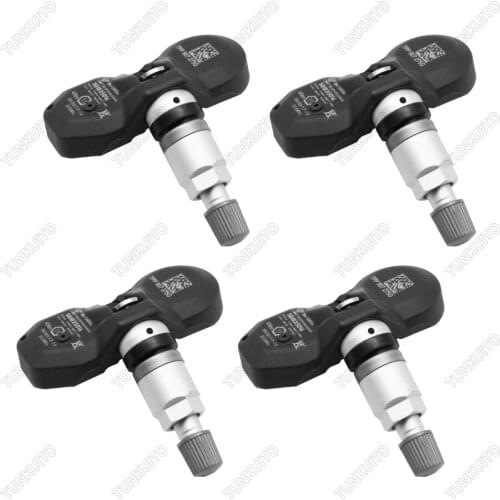7PP907275G 4PCS/Set Tire Pressure Sensor for Audi A4 (8E) (B5) Cabriolet Audi A6 Allroad (4F) (4G) Volkswagen Touareg ABS 315M