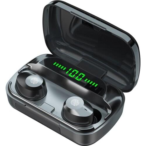 M5 TWS 5.1 Wireless Bluetooth Headphones Press Control Noise Canceling Stereo Built-In Microphone Sports Headset