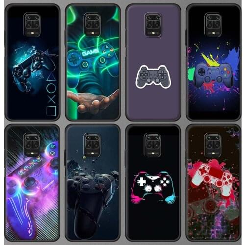 Gamer Gamepad Smart Phone Case for Xiaomi Redmi Note 9S 9T 8 Pro 8T 9 9A 9C 9i 8A7A 6A K30 K40Pro Coque Soft Back Cover Shell