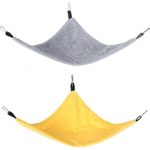 Sleeping Small Pet Hammock Hanging Bed for Squirrel Hamster Sugar Glider Guinea Pig Cute Animal Cages