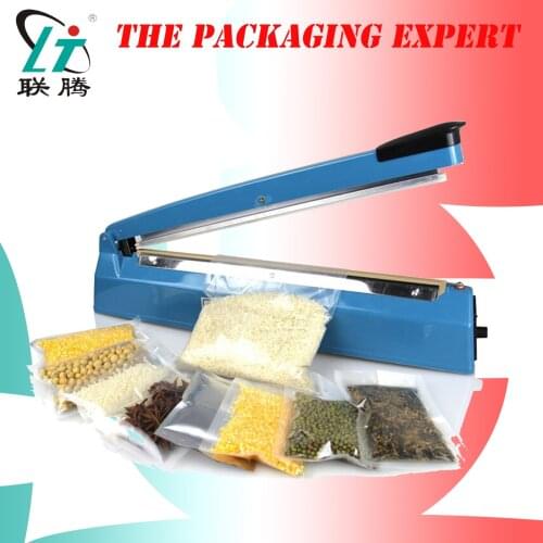 Impulse Sealer, Heat Plastic Bag Sealer, Impulse Sealing Machine, Hand Press Heating Sealer Film Sealing F-200 Free shipping