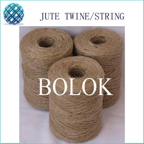 Natural jute twine 2 ply twisted (Dia.: 1.5mm 110yards/spool) 30pcs/lot by free shipping