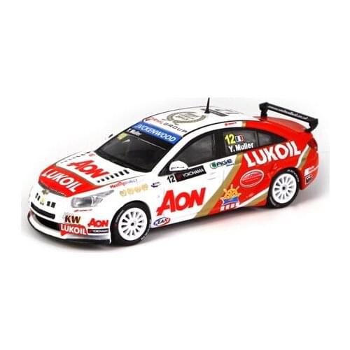 POPRACE 1:64 Chevrolet Cruze WTCC No.12 WTCC 2013 Yvan Muller Diecast Model Car