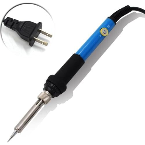 Mini Portable Soldering Iron 60W Adjustable Temperature Electric Solder Iron Mini Handheld Welding Repairing Tools