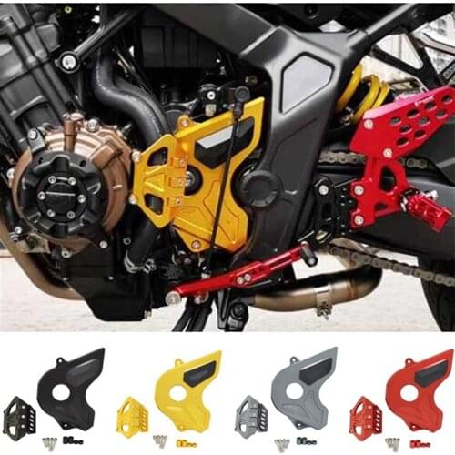 Waase CB CBR 650R Front Sprocket Chain Guard Cover Left Side Engine For Honda CB650R CBR650R 2019 2020