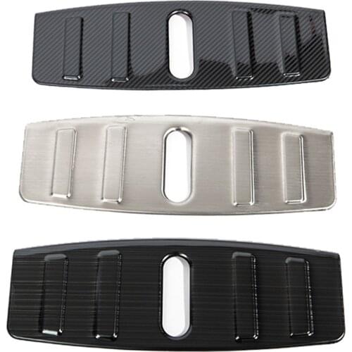 Car Stainless Front Trunk Cover Panel Trim Protection for Tesla Model 3