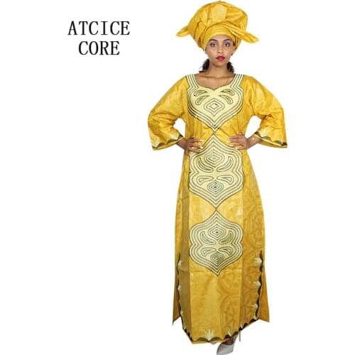 African dresses for women free shipping fashion design african bazin riche long dress LA063