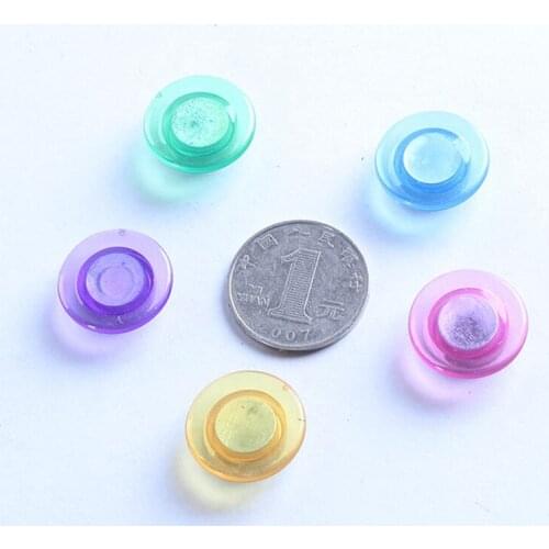 20 PCS Mushroom-Shape Strong Power Colorful Neodymium Whiteboard Toy Magnets Fridge Sticker