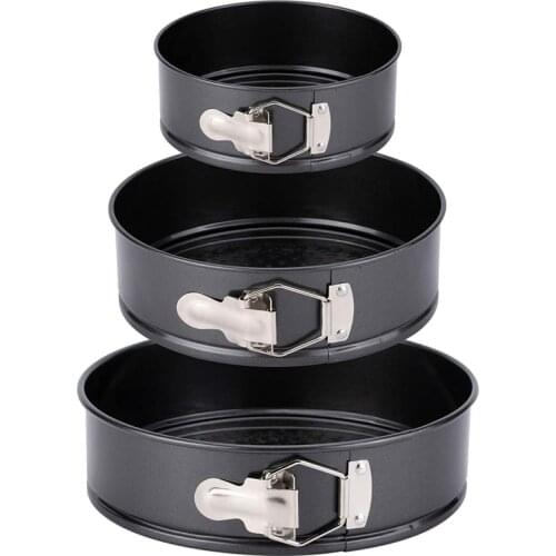 Non-Stick Springform Pan Cheesecake Pan Cake Pans Sets For Baking Leakproof Baking Set - Removable Bottom-ABUX