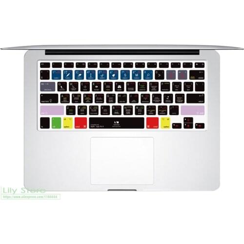 For Macbook Pro Air 13 15 A1278 Us Final Cut Pro Logic Pro X Ableton Live Lightroom Indesign Shortcut Keyboard Skin Cover