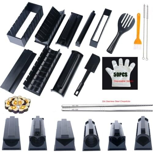 Sushi Maker Rice Mold High Quality Japanese Rice Ball Cake Roll Mold Multifunctional Mould Making Sushi Tools Nori Seaweed