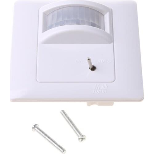 IR Infrared Motion Sensor Automatic Light Lamp Switch 200V-250V AC-25