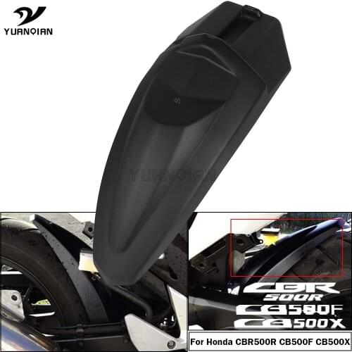 Fender For Honda CBR500R CBR 500 R CB500F CB500X 2013-2021 Motorcycle Mudguard Rear Tire Hugger Splash Mud Guard Protector Cover