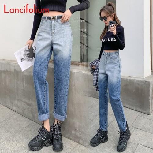 Женские прямые джинсы Lancifolium China At AliExpress