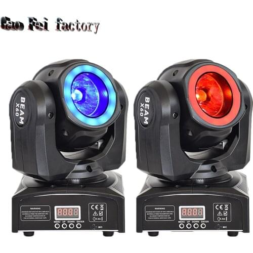 Lyre Led Beam Dmx Stage Lights Moving Heads Hybrid Wash 60W RGBW Professional DJ Disco Mini Lights 60W For Club Event
