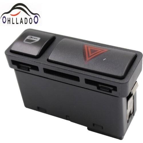 HLLADO NEW Hazard Warnng Light Central Lock Locking Switch For B M W 3 Series E46 61318368920