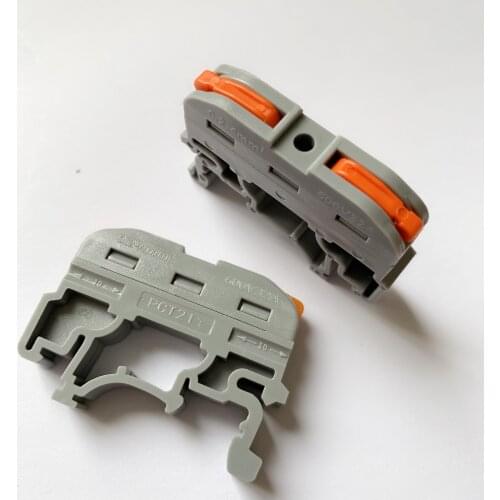 PCT-211 Wire Connector Din Rail Quick Connection Terminal Press Wire Splicing Connector Instead Of UK Terminal Block DIY YOU