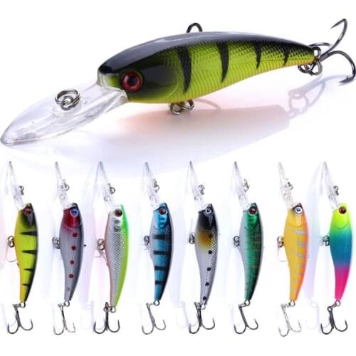 Floating Water Fishing Baits Mini Plastic Bionic Fishing Bait Bionic Hard Fishing Bait with Sea Fishing Tackle Accessories