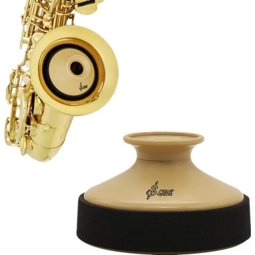 Professional High Quality Durable Portable Alto Saxophone Mute ABS Sax Dampener Silencer for All Size Alto Saxophone