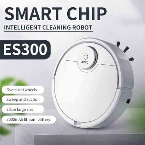 Intelligent Sweeping Robot Vacuum Smart Sensor Strong Suction Quiet Operation Robotic Vacuum Cleaner for Pet Hair Carpet Floor