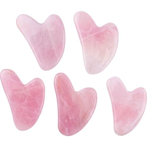 2020 Natural Jade Gua Sha Scraper Board Massage Guasha Stone For Face Neck Skin Lifting Wrinkle Remover Beauty Care Tool