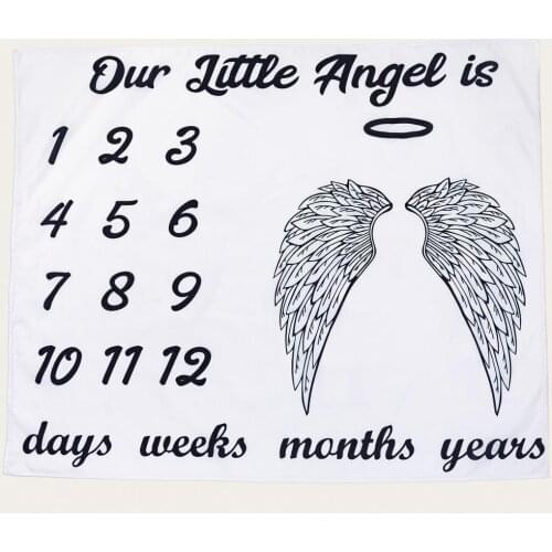 120*120CM Baby Photo Background Cloth Boy Baby Cartoon Creative Photo Costume Props Month Souvenir Blanket