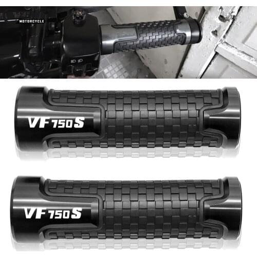 7/8"Universal Hand Grips Motorcycle Accessories Aluminum Handle Bar Handlebar Hand Grips For Honda VF750S SABRE 1982 1983-1986
