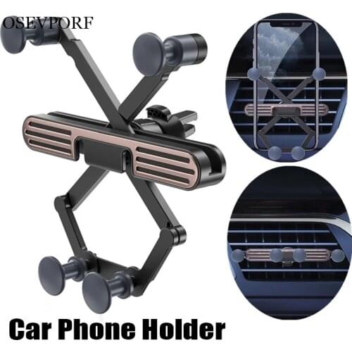Universal Car Phone Holder for iPhone 12 11 Pro Max 8 7 Plus Samsung S20 S10 Huawei Stand for Phone in Car Air Vent Mount Holder