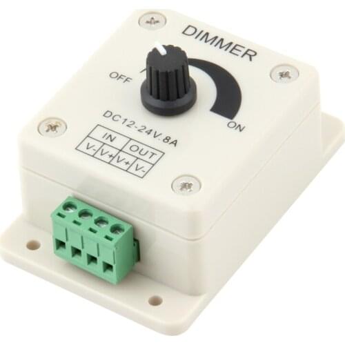 1Pc High Quanlity 12V 8A PIR Sensor LED Strip Light lamps Switch Dimmer Brightness Controller Newest New Arrival