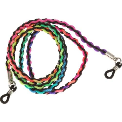 2PCS Eyeglass Spectacles Neck Cord Strap Chain Cord Lanyard Retainer Holder