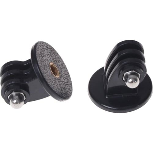 2 Pcs Tripod Selfie Stick Handheld Gimbal Stabilizer Sports Camera Nut Adapter