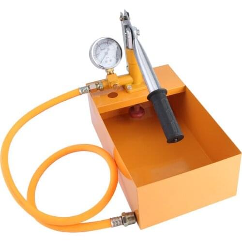 25KG Hand Power Test Pump Universal Water Pipe Leakage Tester Manual Water Pump Durable Hydraulic Pressure Test Pump