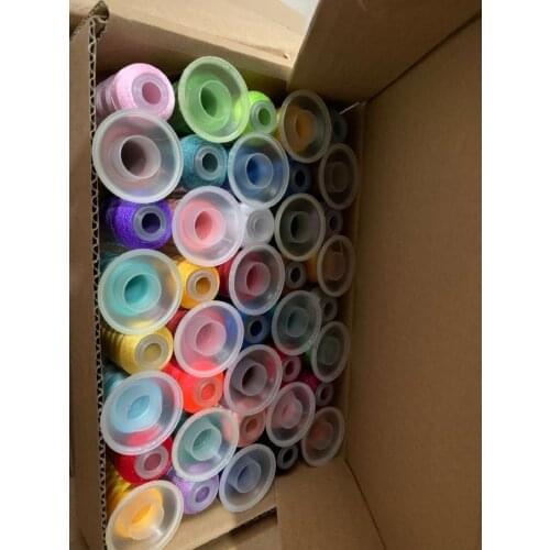 40 different colors embroidery machine sewing thread 500m each suitable for any embroidery machines