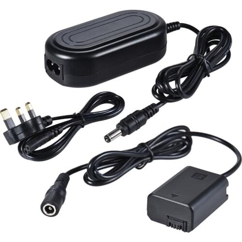 Andoer AC-PW20 AC Power Supply NP-FW50 Dummy Battery Adapter Camera Charger for Sony a7 a7ii a7s a7r a7sii a7rii a6500 a6300 etc