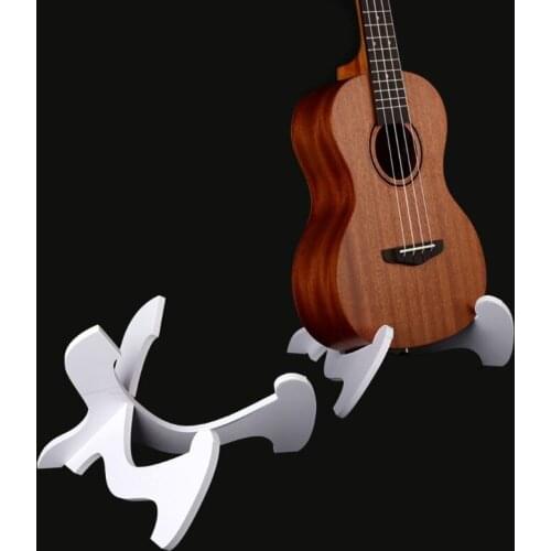 Guitar Accessories Foldable Hardwood Guitar Bass PVC Collapsible Holder Stand Ukulele Violin Mandolin Banjo Accessories