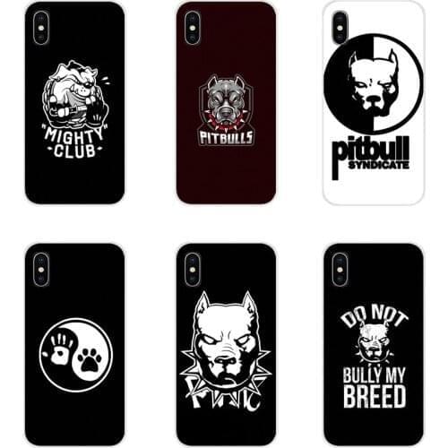 For Huawei Y5 Y6 Y7 Y9 Prime Pro GR3 GR5 2017 2018 2019 Y3II Y5II Y6II Accessories Phone Shell Covers Pit Bull Lovely Pet Dog